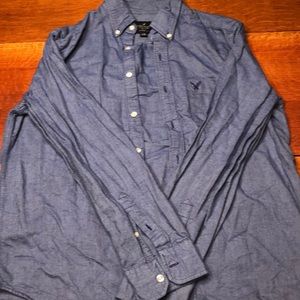 American Eagle Denim Button down shirt